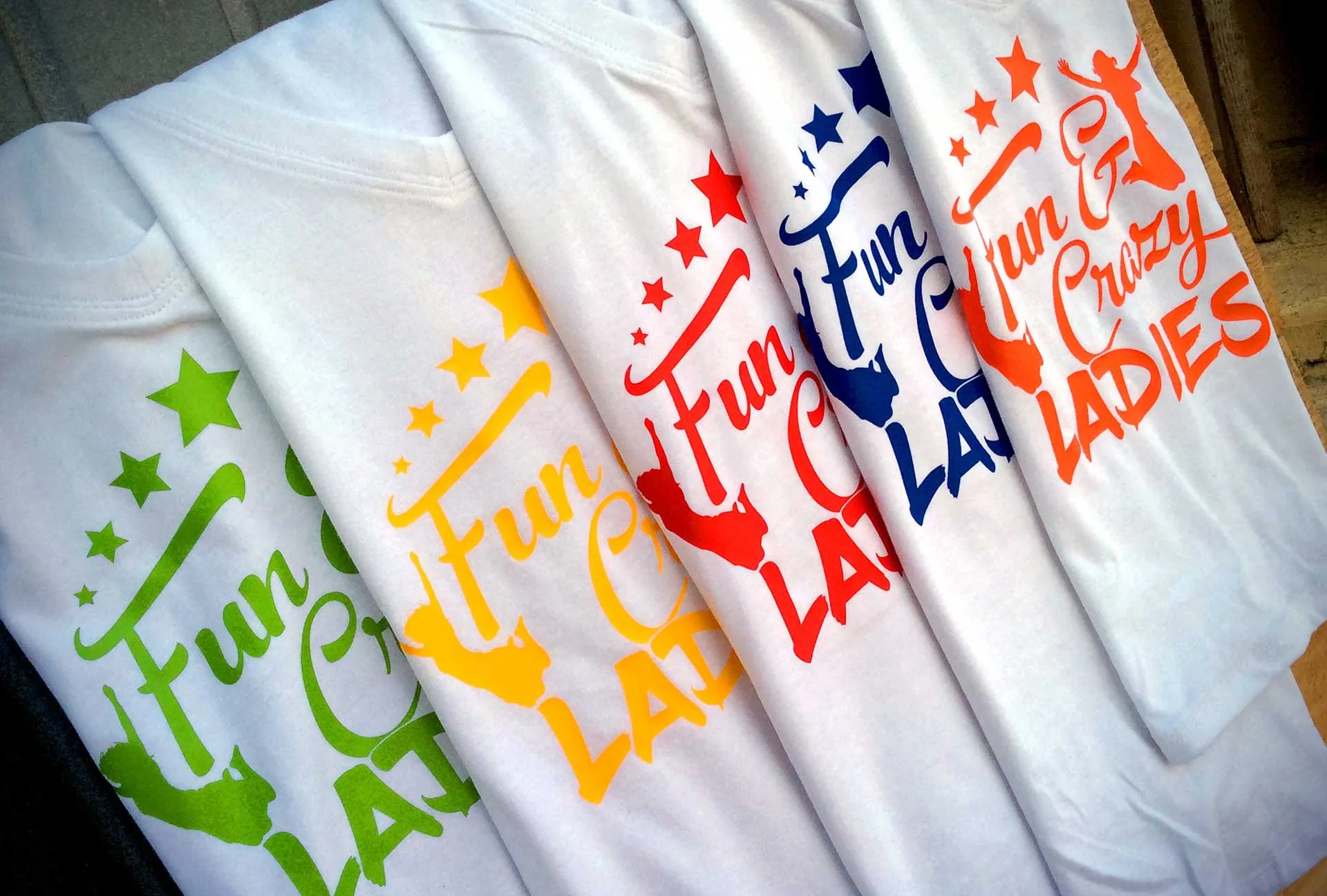 Fun & Crazy Ladies Tshirt — uniforms & kits by Delta Media Services