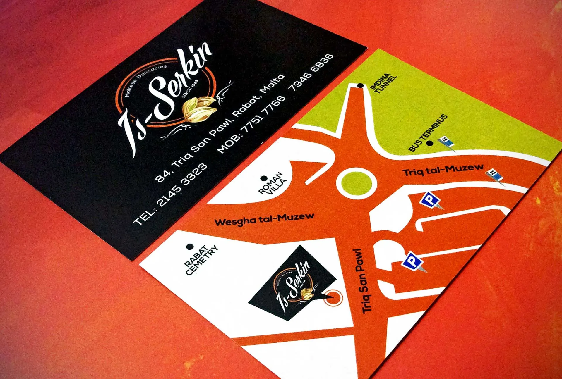 Is-Serkin Business Card — brand identity and business cards by Delta Media Services