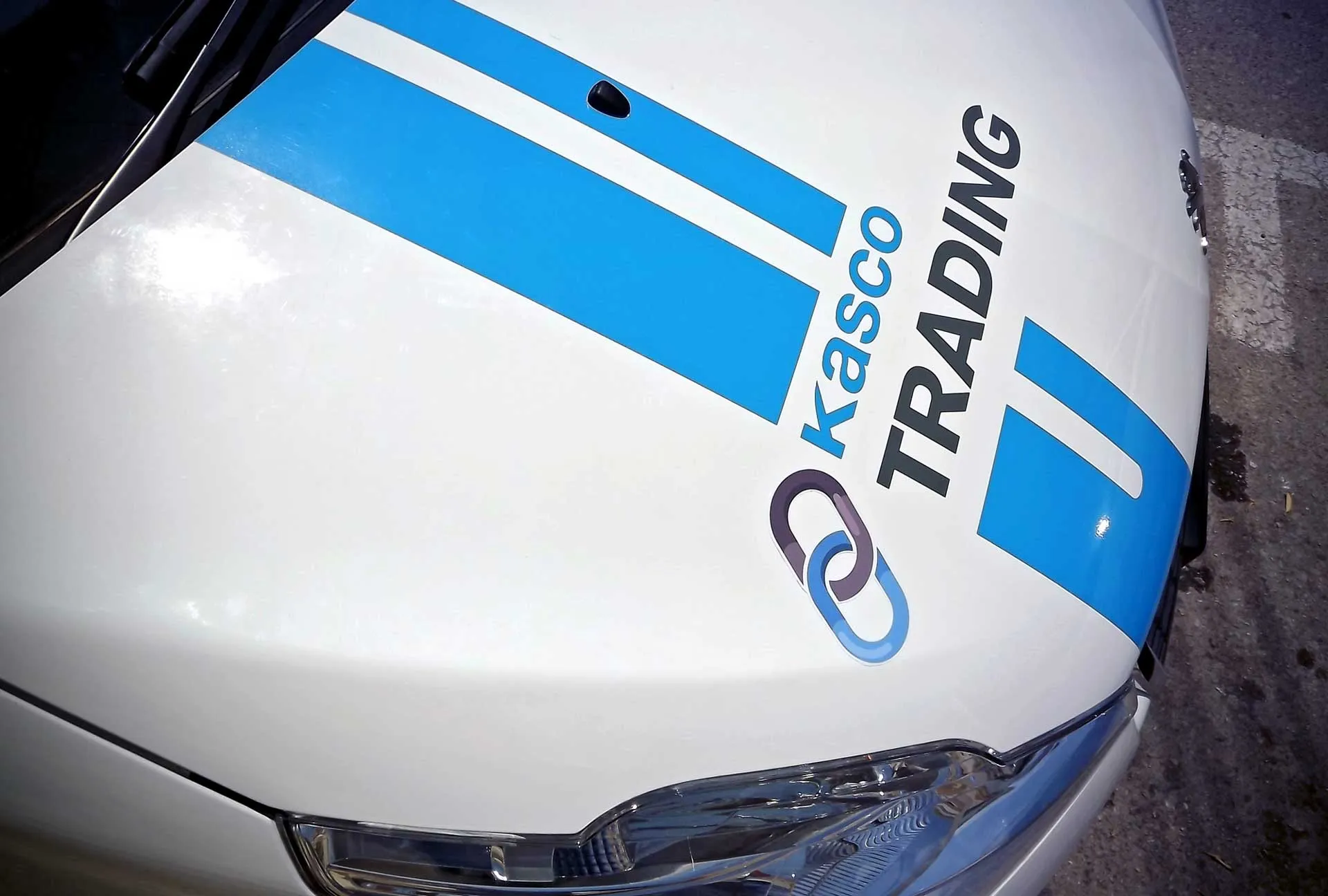 Kasco Car — vehicle wrapping by Delta Media Services