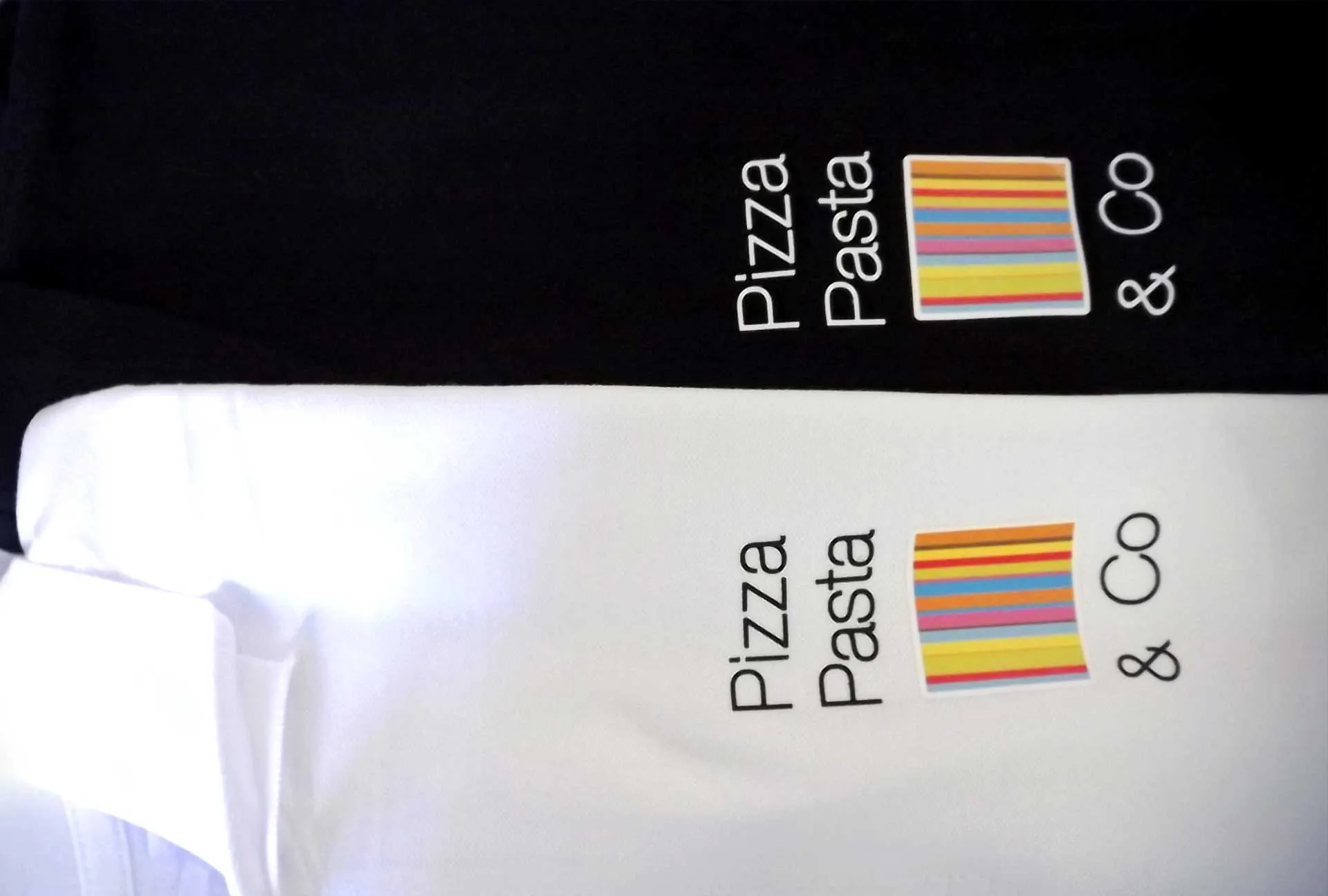 Pizza Pasta Tshirts — uniforms & kits by Delta Media Services