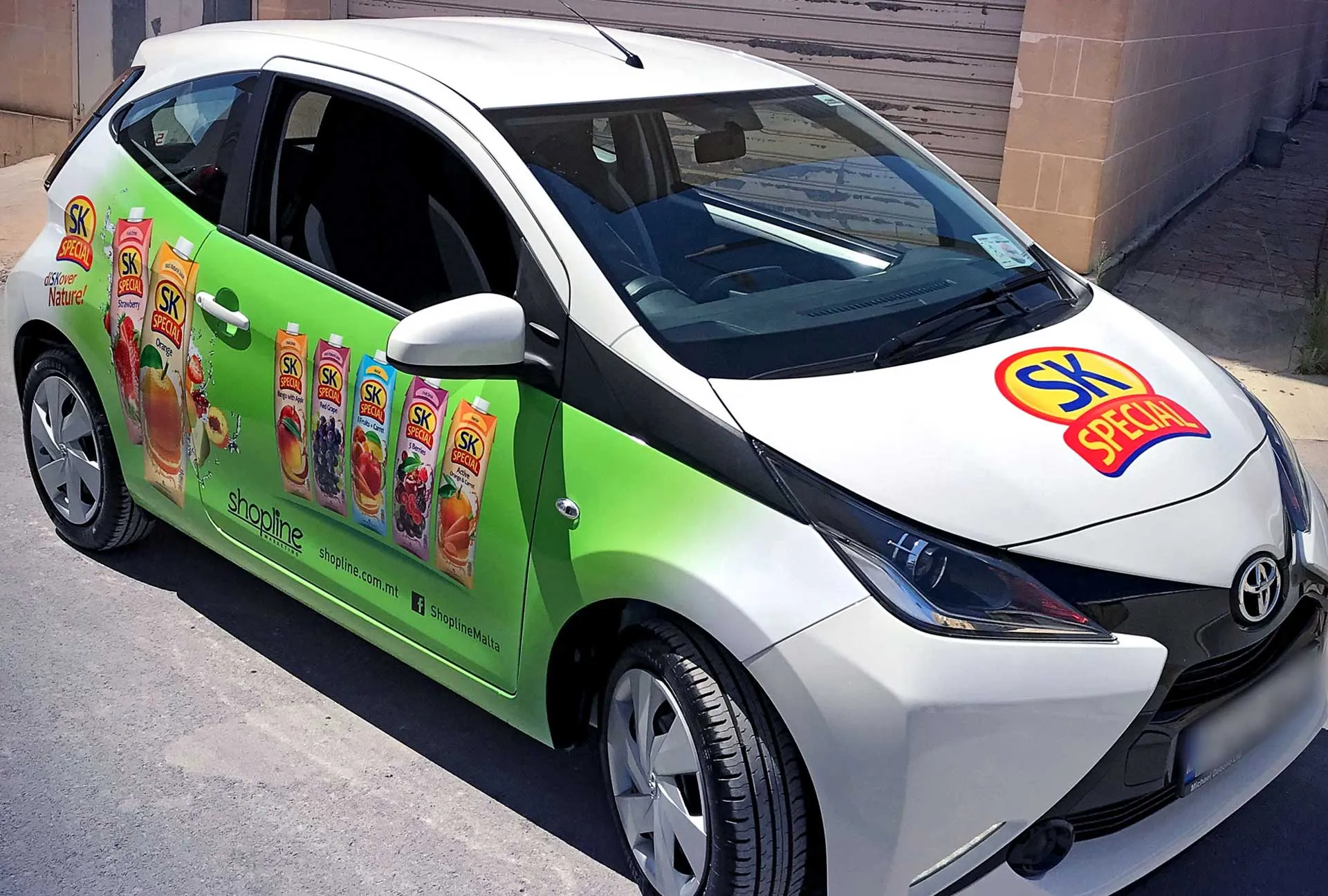 SK-Special Car — vehicle wrapping by Delta Media Services